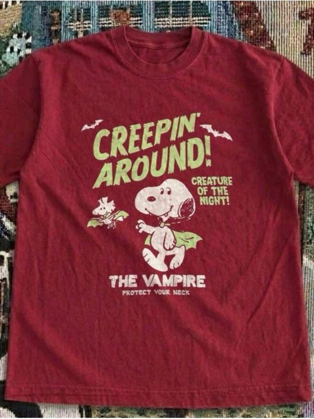 Creepin' Around! The Vampire T-Shirt - Red